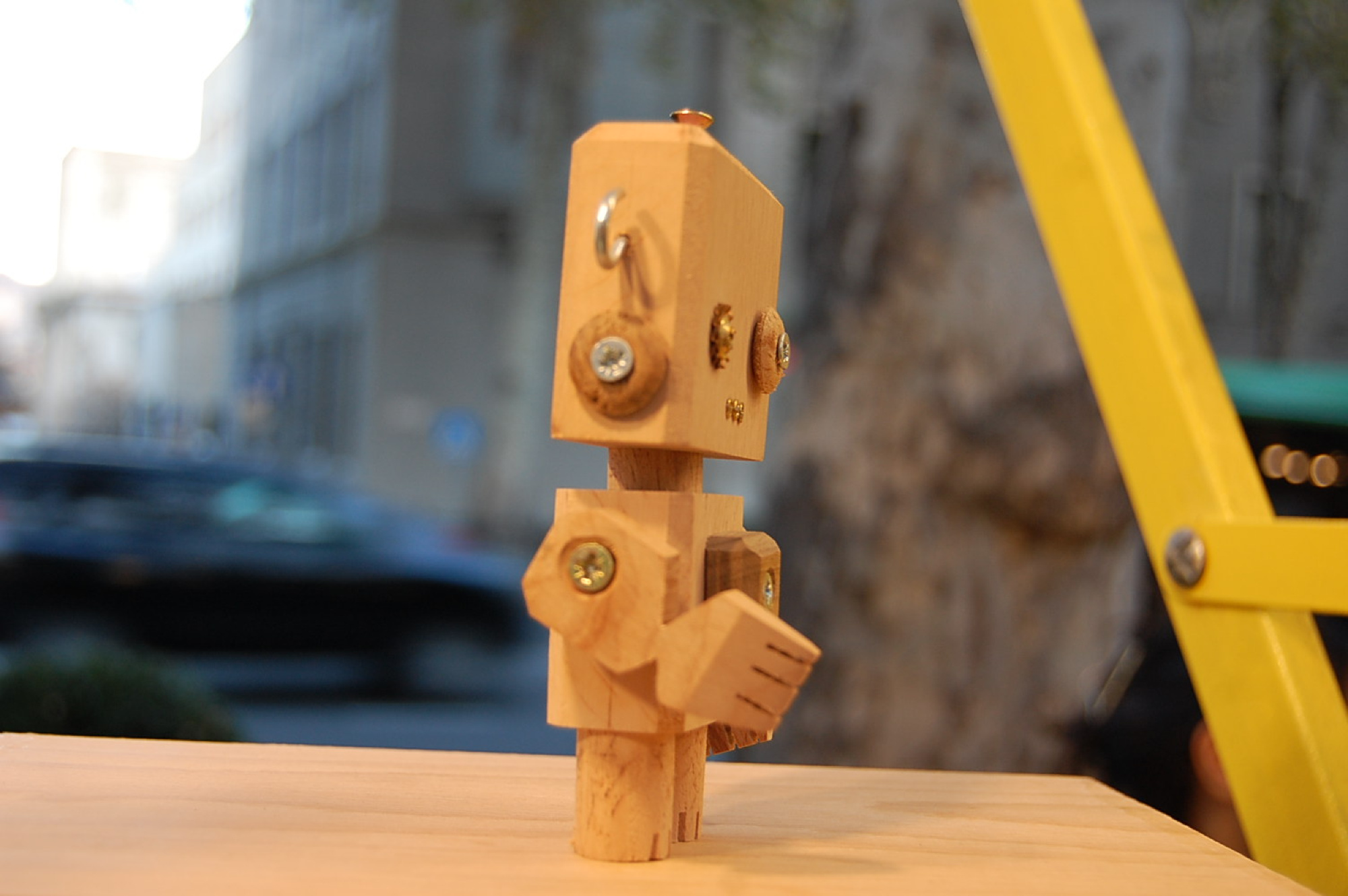 Wooden Robot